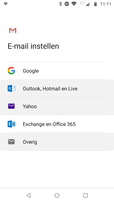 Android Gmail - Afbeelding 1